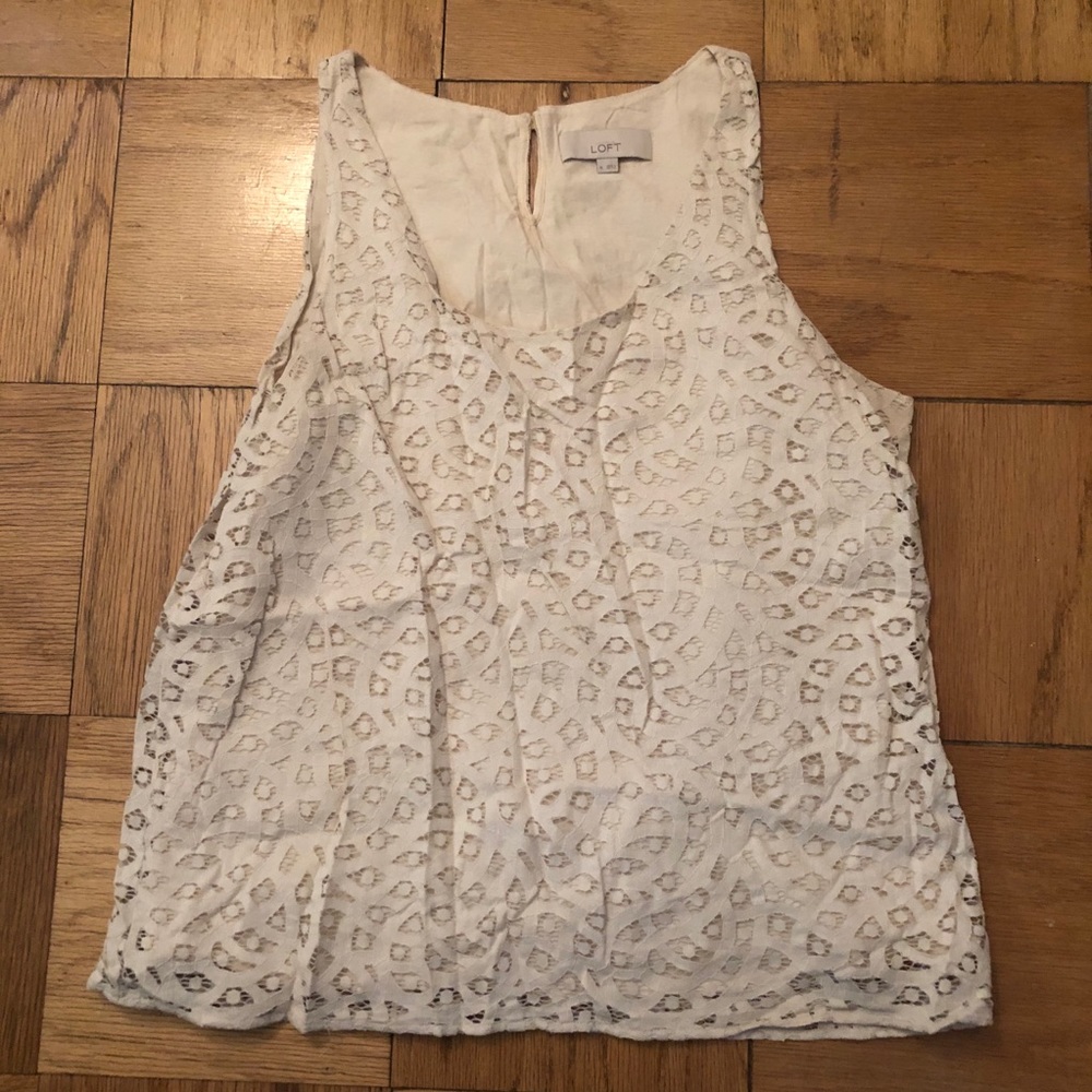 Lace tank from Loft